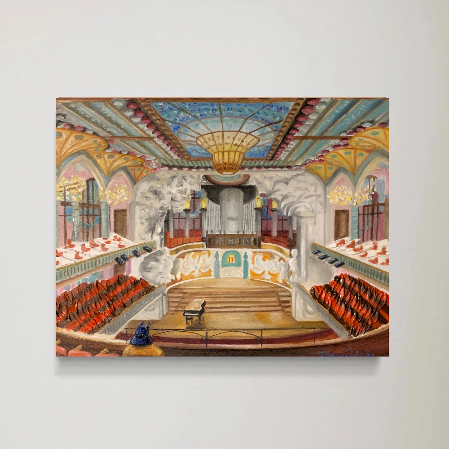 BatVader på Palau de la Musica Catalana, Barcelona