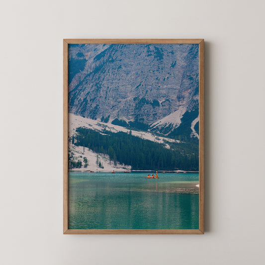 Lago di Braies - Poster