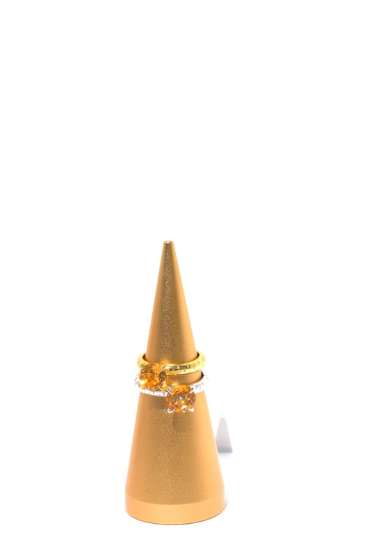 Léclaw Ring Guld Citrin