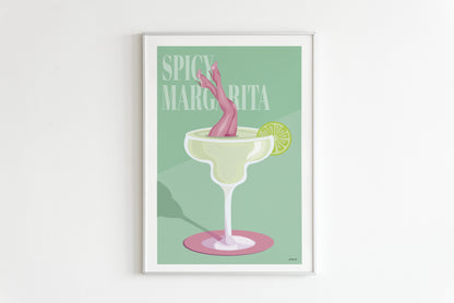 Spicy margarita Poster