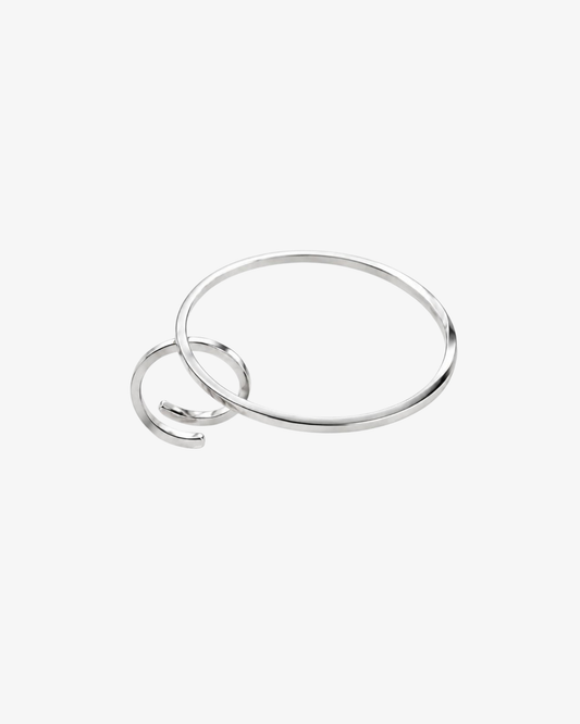 Mae ring - handgjord silver statementring