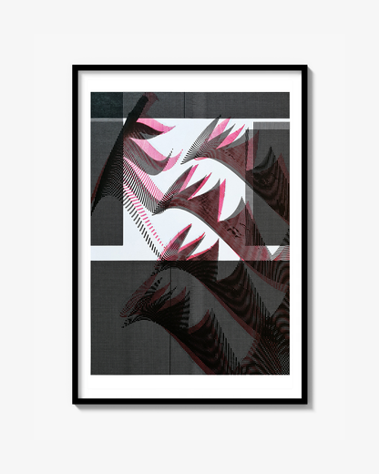 OKOK Abstract A3 003. Original på papper.