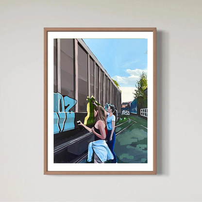 ”Älskar d här livet” poster