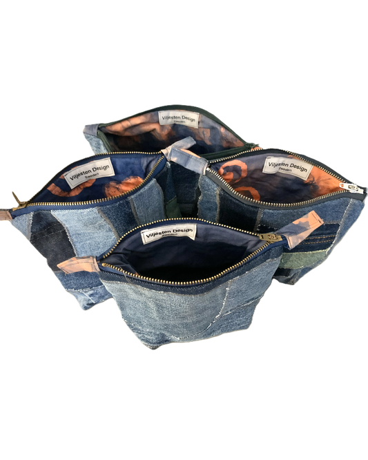 Sminkväska denim 17