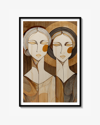 Aligned I, Giclée Print, Fine Art-papper, begränsad upplaga (50)