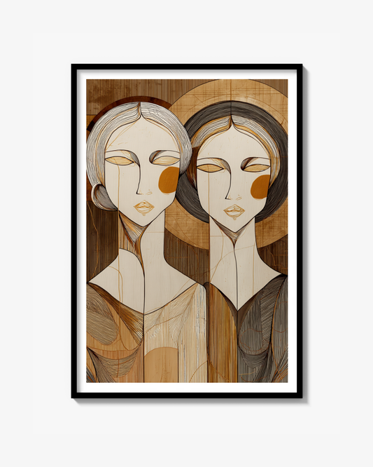 Aligned I, Giclée Print, Fine Art-papper, begränsad upplaga (50)