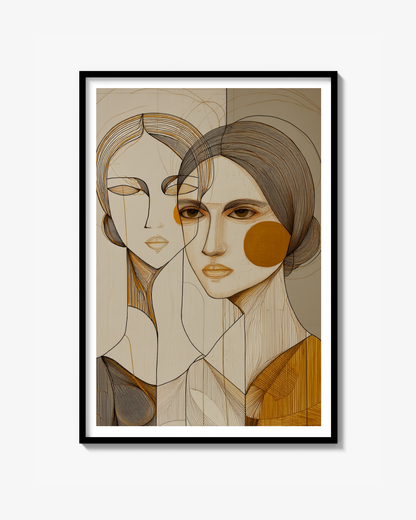 Aligned III, Giclée Print, konstpapper, begränsad upplaga (50)