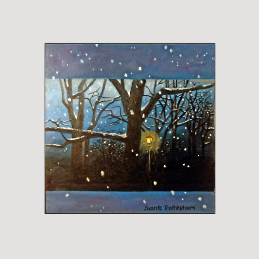 Winter Forest, Original målning