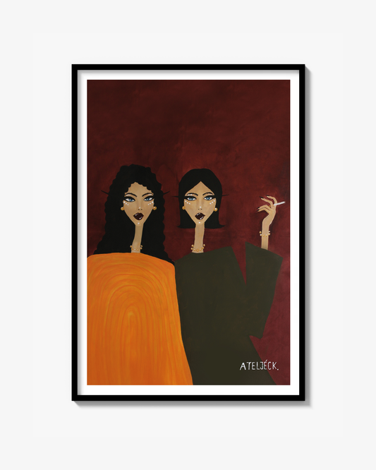 Olives & Oranges Poster