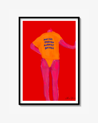 Dansa fastän hjärtat brister Poster
