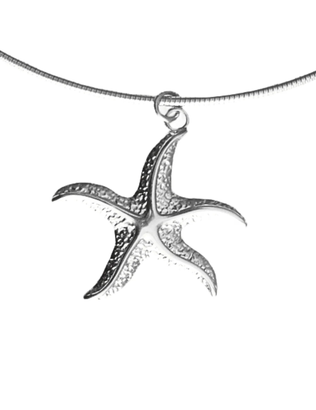 HONEYSUCKLE - Silver Sjöstjärna Halsband