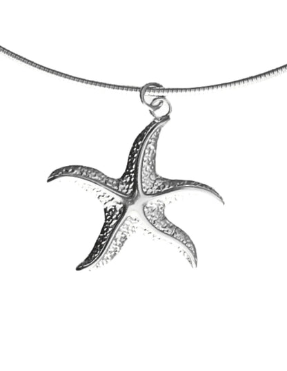 HONEYSUCKLE - Silver Sjöstjärna Halsband