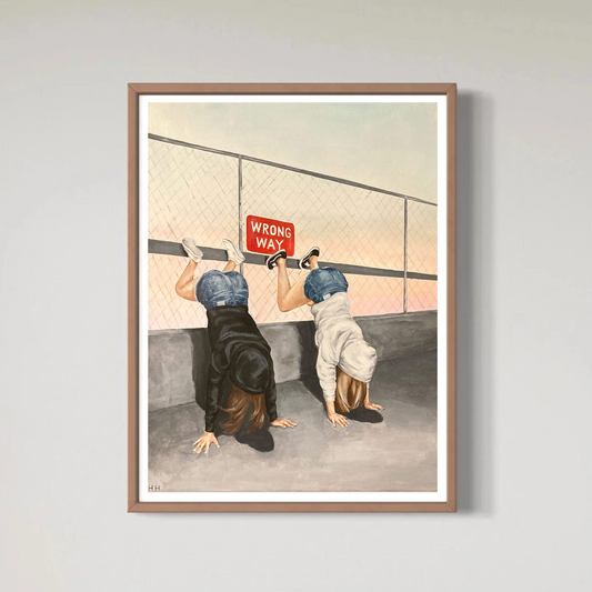 Wrong way Poster