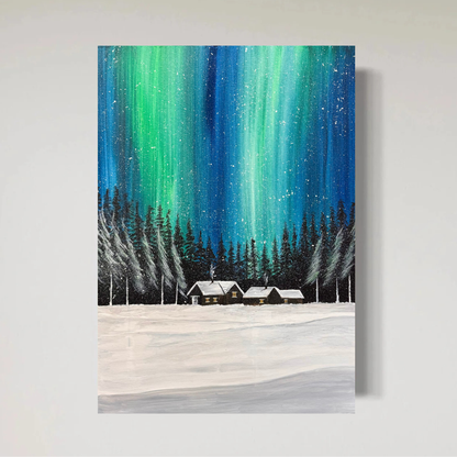 Glowing Nothern Lights Original