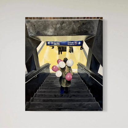”Slussen”- original painting