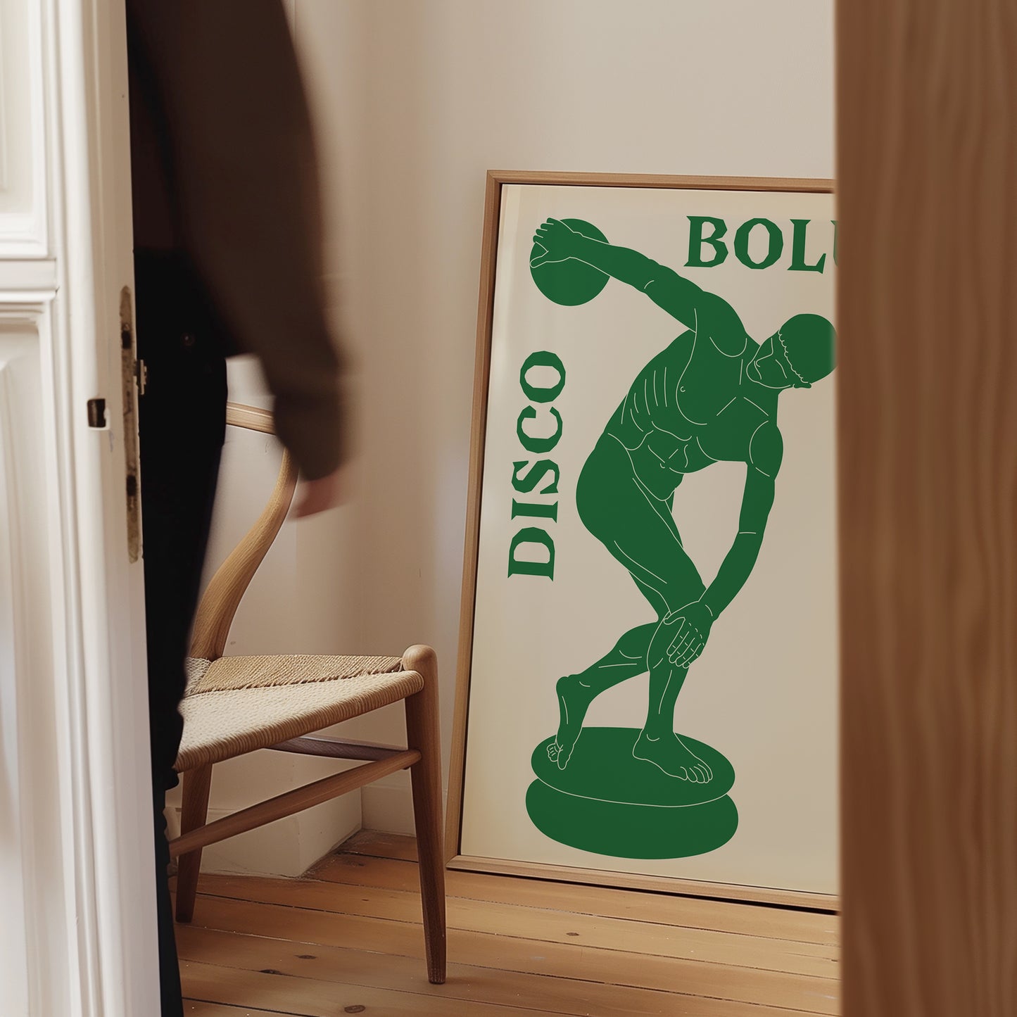 Discobolus (Grön) - Poster