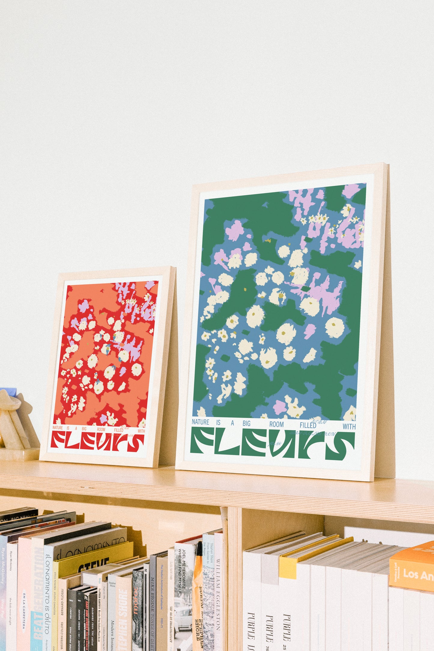 Fleurs (Grön) - Poster