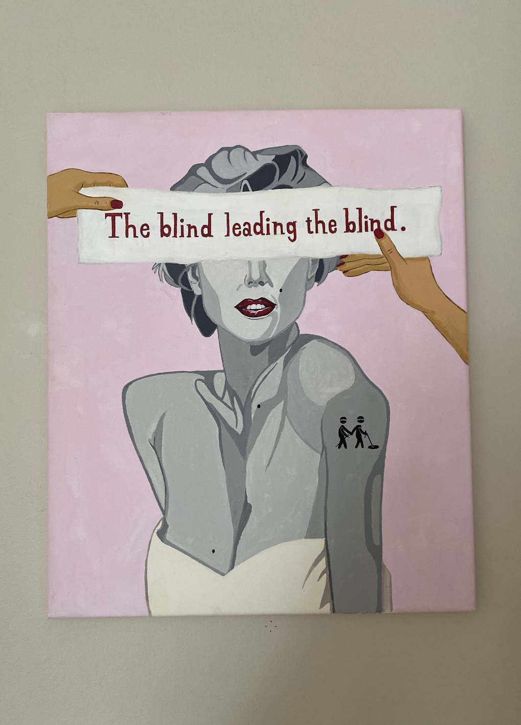 The blind leading queen