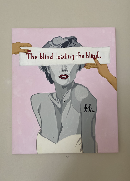 The blind leading queen