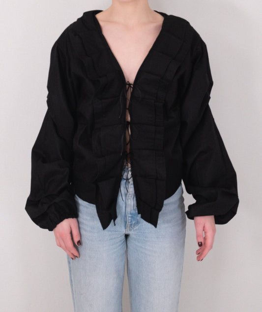 Shania Svart blus (Exklusiv)