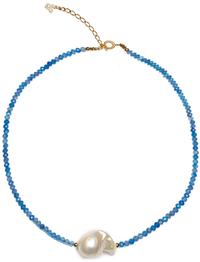 Ice Blue Halsband