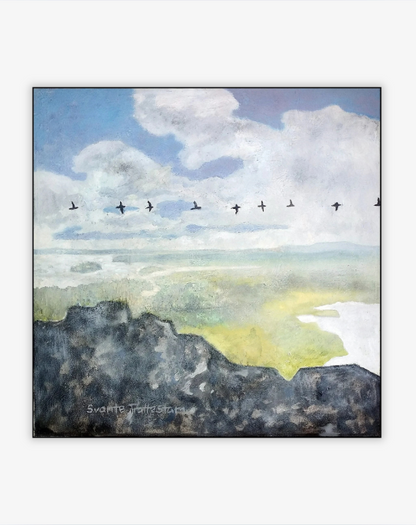Flying South, Original målning