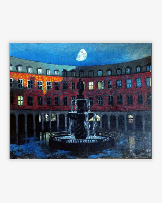 The Fountain, original målning