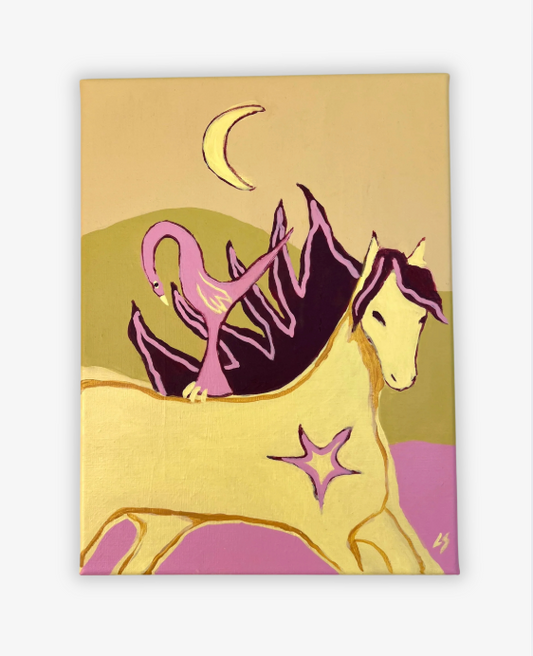 Dream Riders 30x40cm Original Målning