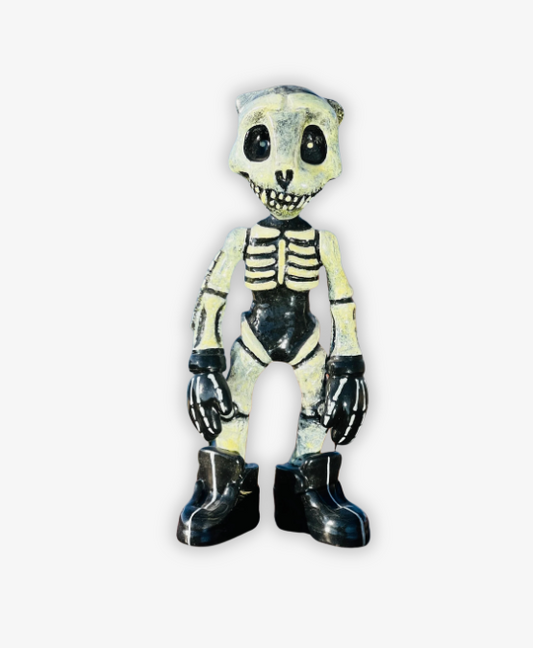 Momemto Mori Goldie Skulptur