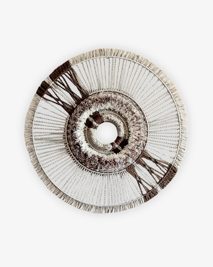 Mandala Rooted Stillness - Konstvägg 100 cm diameter