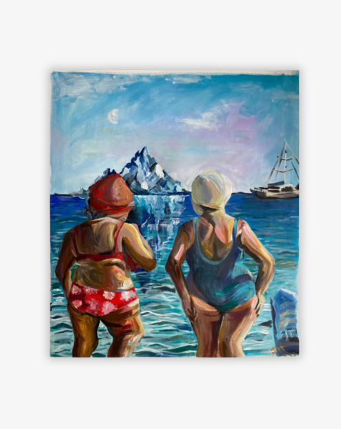 “Swimsuit” Original Målning