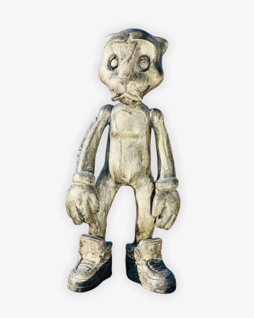 Raw Goldie Skulptur