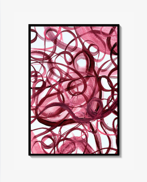 LOST IN RED. Poster