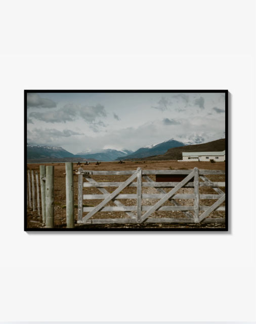 "Estancia Christina, Argentinian South" Poster