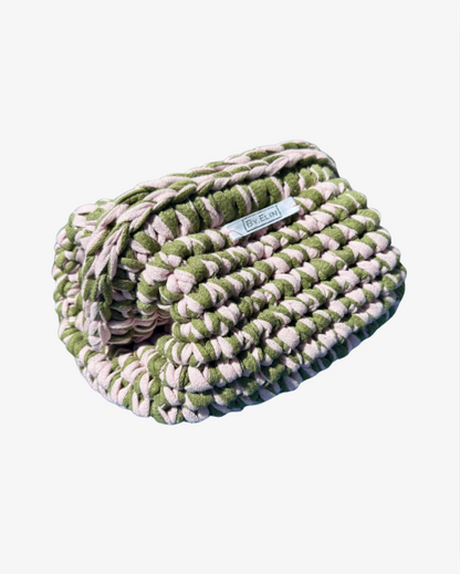AGNES - Mellan - Khaki/Ljus Rosa