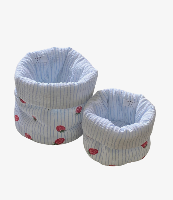 Fluffig necessär - Strawberry Fields Forever