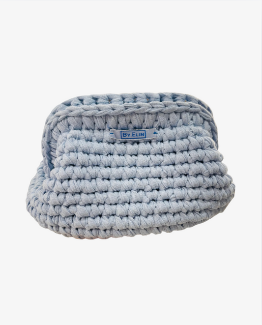AGNES Clutch - Mellan - Ljusblå