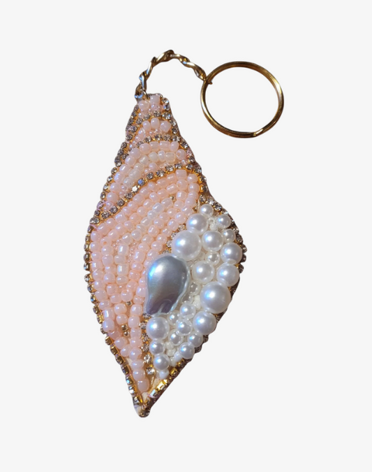 Väskberlock / Nyckelring, Seashell