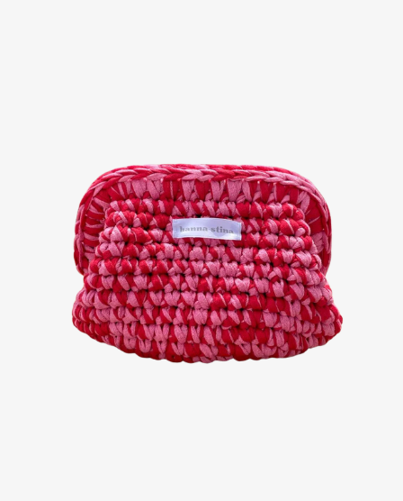 Ester makeup bag - Red/pink