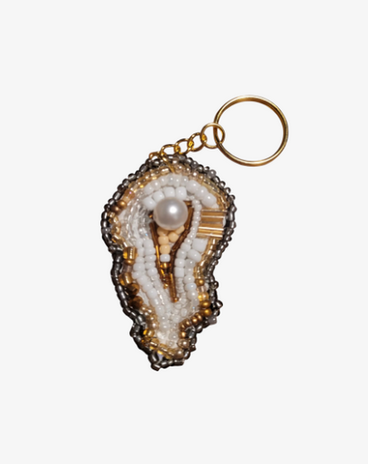 Väskberlock/Nyckelring, oyster