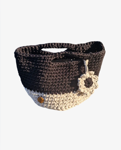 Virkad väska Ink & Ivory Bag