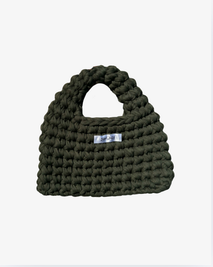 Liten Chunky Mossa Väska