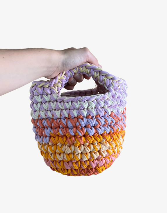 Kiwi bag - virkad väska
