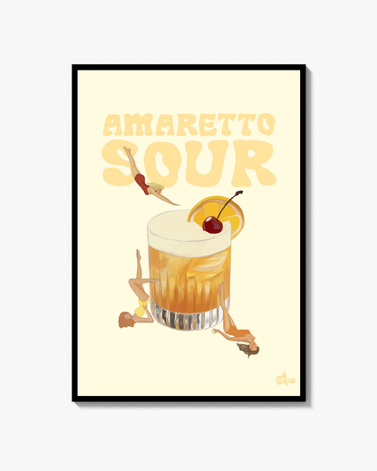 Amaretto Sour - Poster