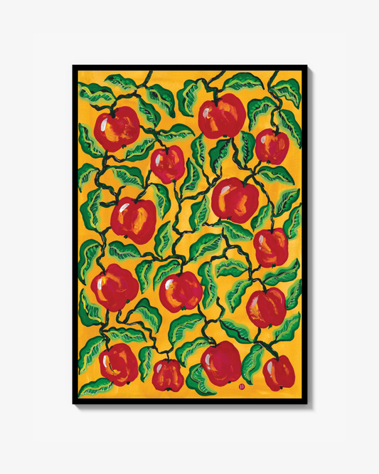 Autumn Apples - Poster