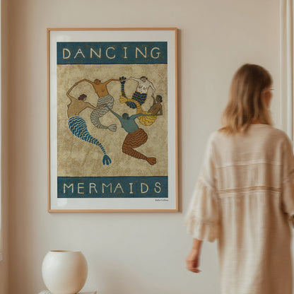 Dancing Mermaids - Poster