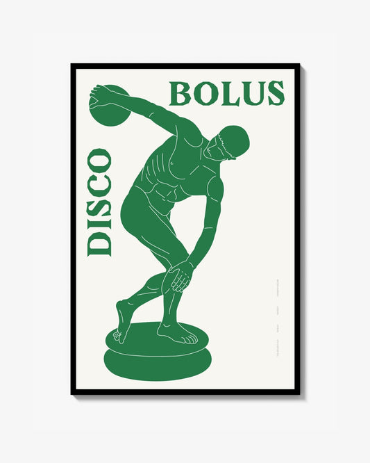 Discobolus (Grön) - Poster