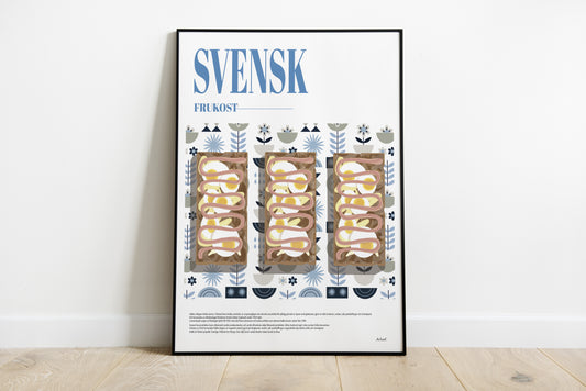 Svensk frukost Poster