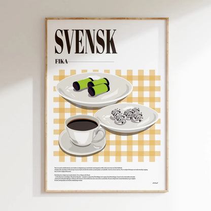 Svensk fika Poster