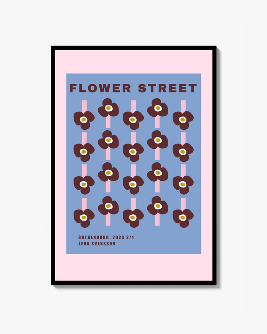 Flower Street Poster